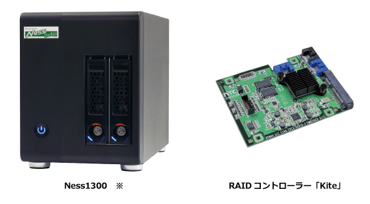 Ness4300とRAIDコントローラー「Condor」